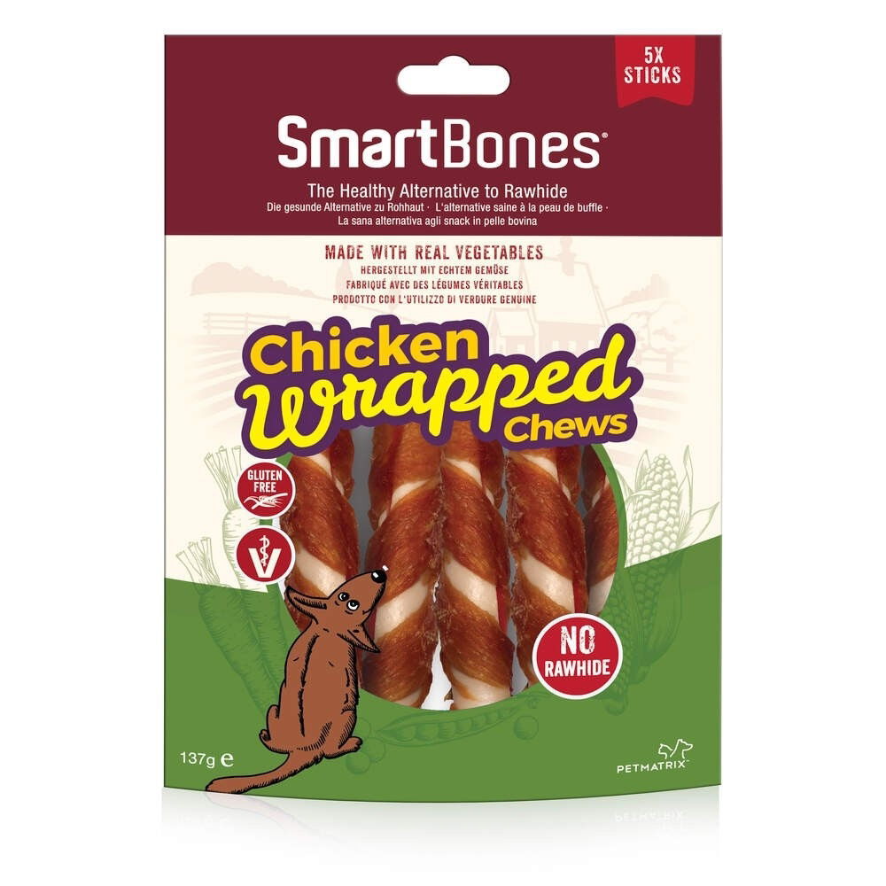 SmartBones Mini Kyckling Tugg 9-pack