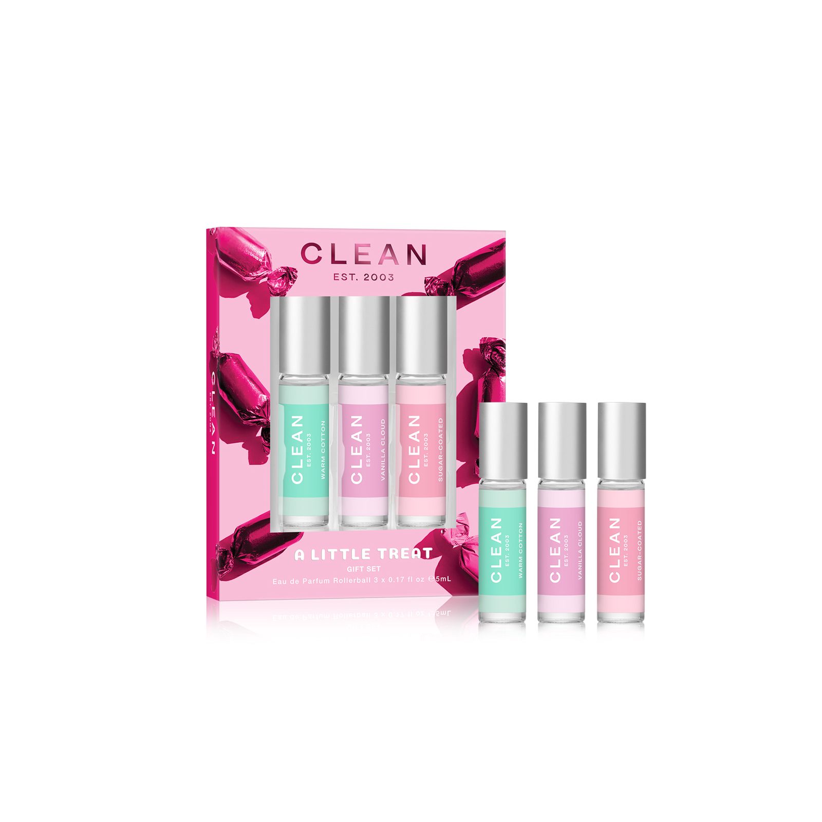 CLEAN Gift Set Classic Layering Rollerball EdP 3 x 5 ml