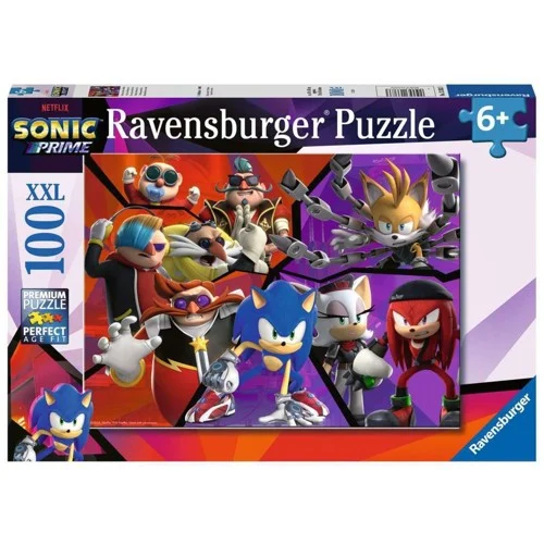 Ravensburger Pussel: Sonic Prime 100 XXL Bitar