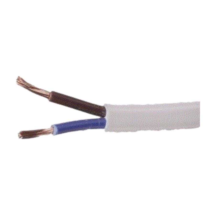 E:ZO Installation kabel, 5 M, white, Pl 2 X 0,75 mm²