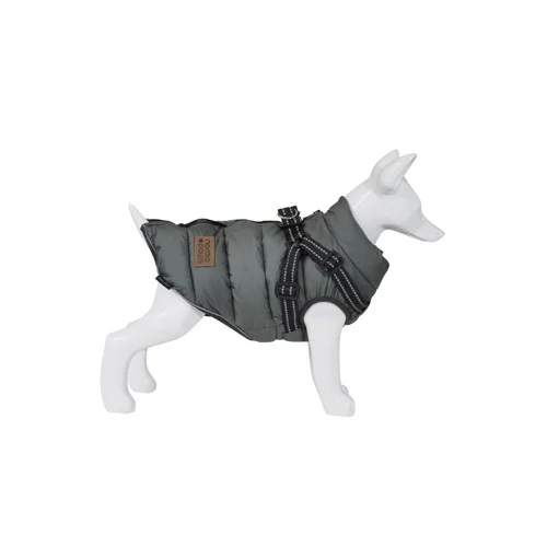 Nordic paws - Dogcoat with harness 35 cm - Vea Puffer