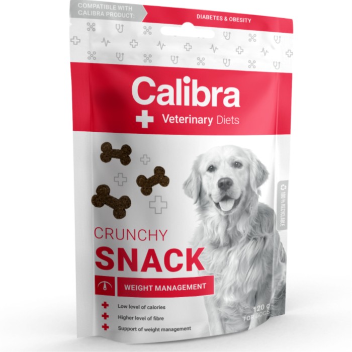 Calibra VD Dog Crunchy Snack Weight Management 120 g