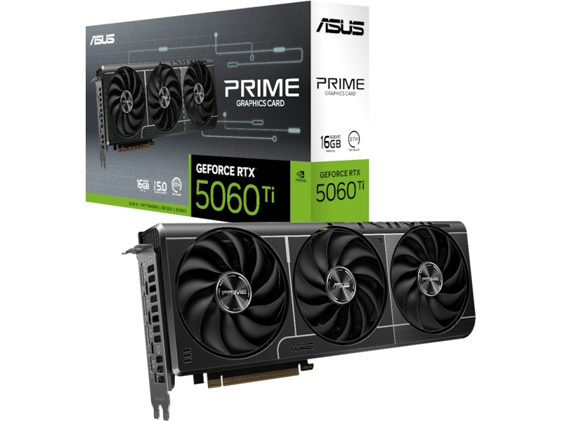 Asus GeForce RTX 5060 Ti Prime 16 GB GDDR7, HDMI/3xDP, bild 3