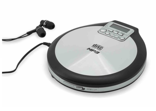 Soundmaster CD9220 - Personal CD player - Sort - Rustfrit Stål - Anti-Shock.