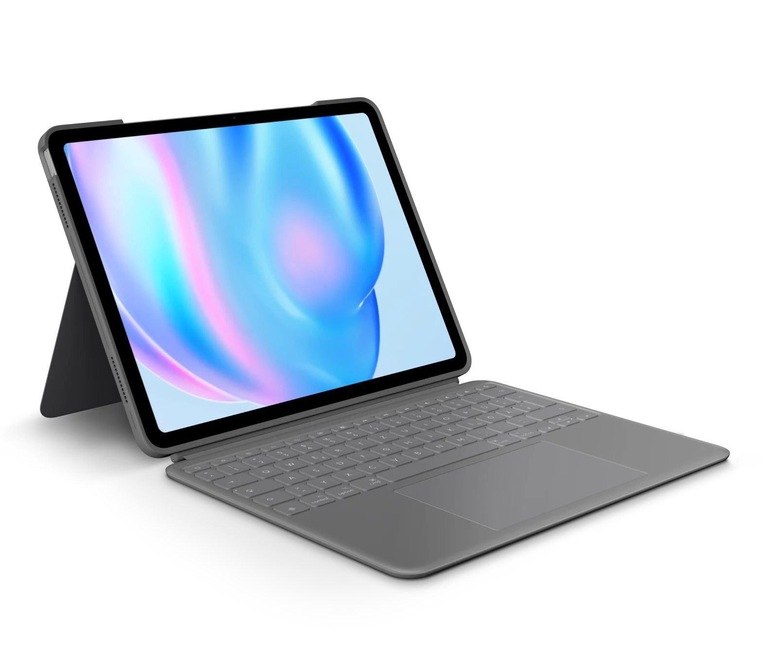 Combo Touch for iPad Air - Oxford Grey - Tyska (QWERTZ)