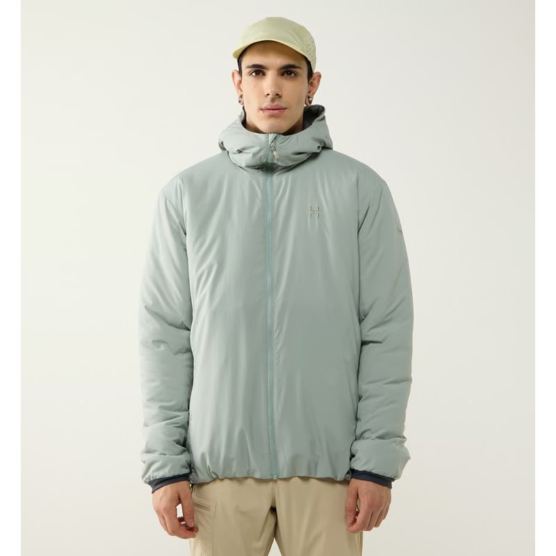 Haglöfs Mimic Alert Hood Men Dew Green - S