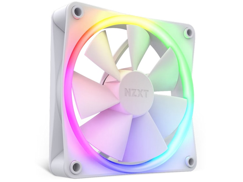 Fläkt 120 mm NZXT F120 RGB - Vit, bild 3