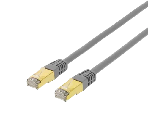 DELTACO TP-kabel Cat7 S/FTP Grå 25 m