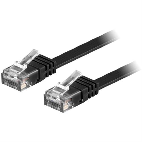 DELTACO TP-kabel Cat6 Tunn U/UTP Svart 10 m, bild 4