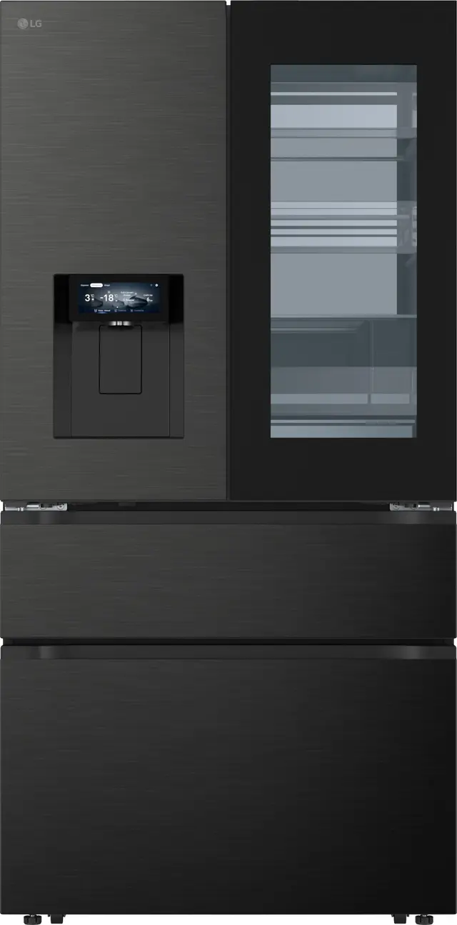 LG side-by-side GMGW70DEEV (svart rostfritt stål)
