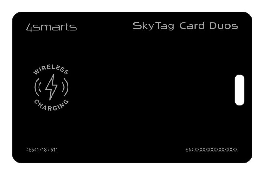 4smarts 541718, Personal, Kortplats, Svart, Vattentät, 2400 - 2483,5 MHz, 50 m