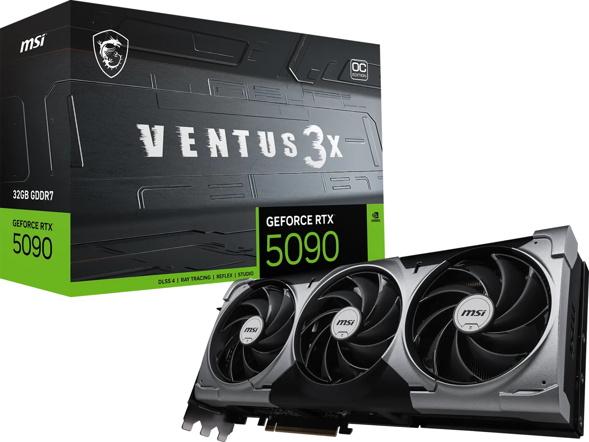 MSI GeForce RTX 5090 32GB Ventus 3X OC, bild 5