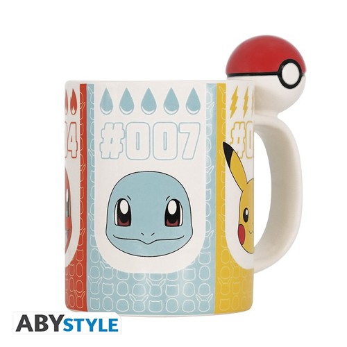 Pokemon Piokeball 3D handle Mug