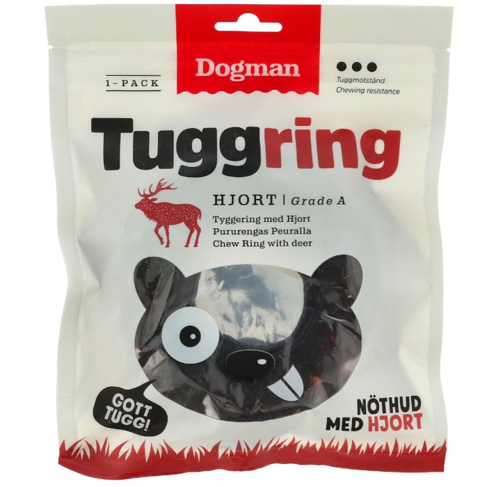 Dogman Tuggring pressad Hjort 12,5 cm