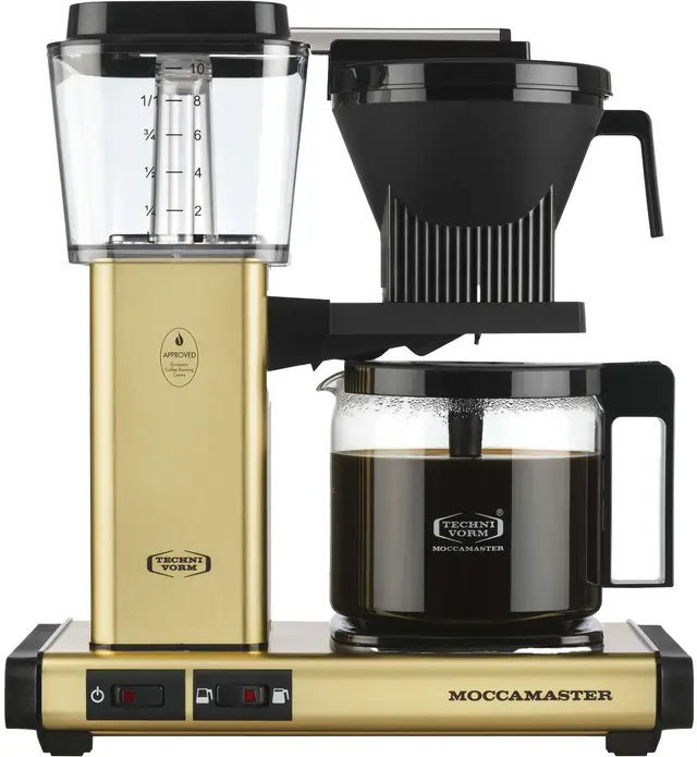 Moccamaster Optio kaffebryggare, Gold