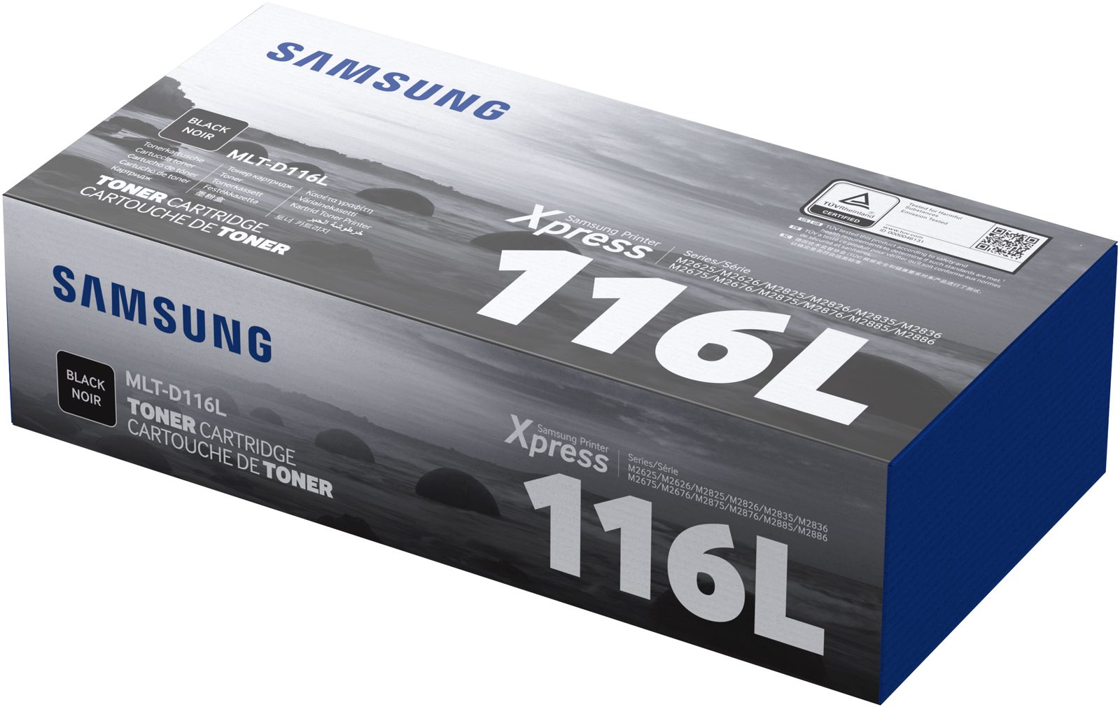 Samsung MLT-D116L, 3000 sidor, Svart, bild 2