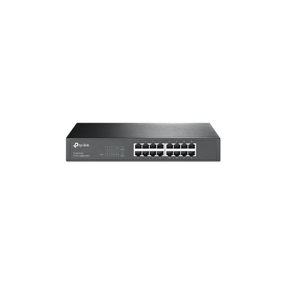 TP-Link Tl-SG1016D Skrivbordsswitch med 16 portar