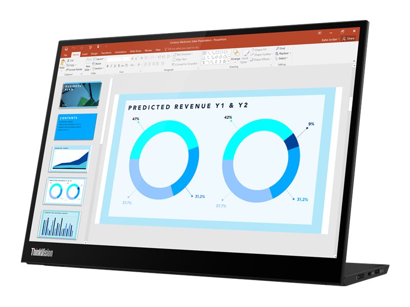 Lenovo ThinkVision M14D 14" QHD-skärm, bild 2
