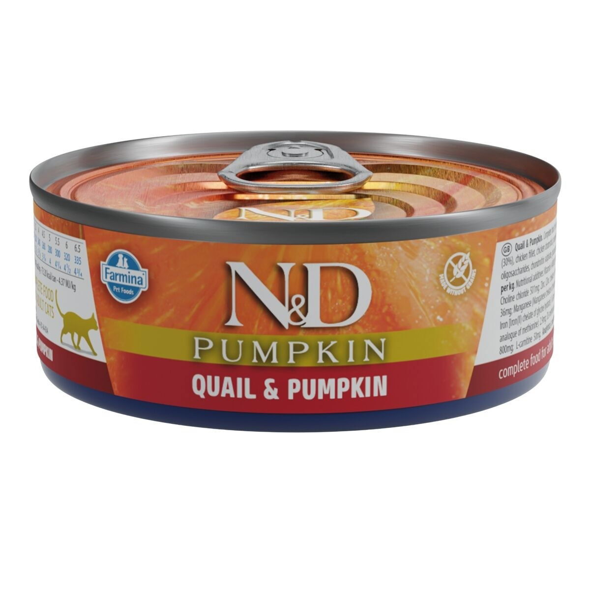 Farmina N&D Cat Quail & Pumpkin 70 g