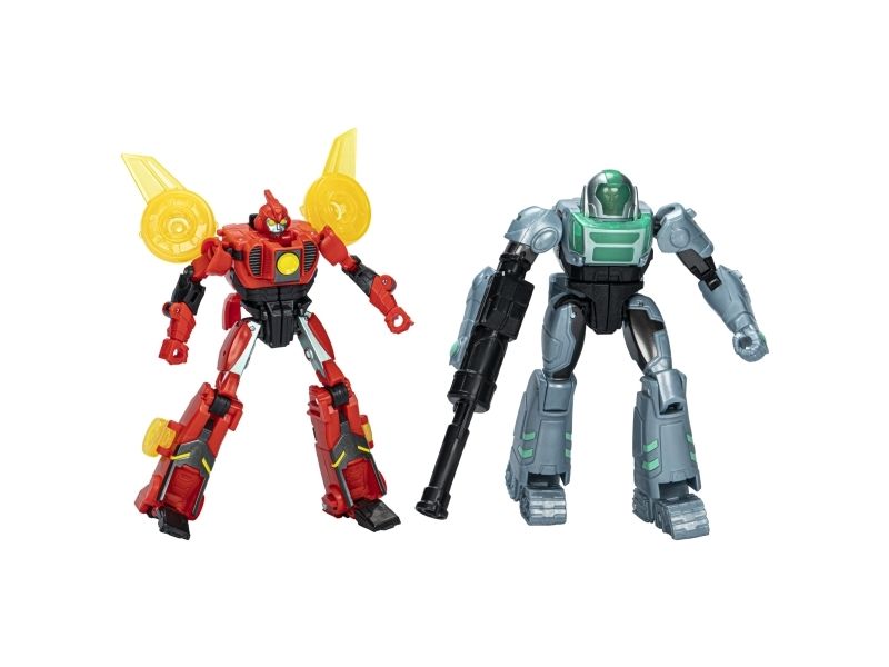 Transformers EarthSpark Cyber-Combiner Terran Twitch och Robby Malto, 6 År, Plast, Multifärg, 160 g