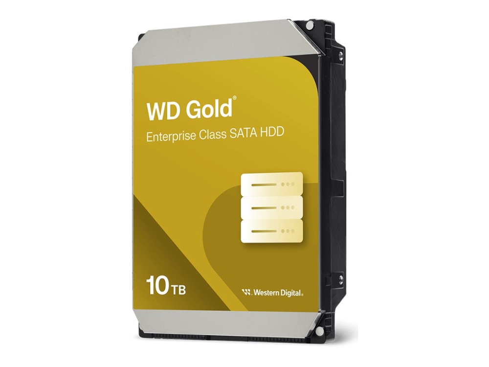 10 TB WD Gold Enterprise, 7200 rpm, 512 MB cache, SATA3
