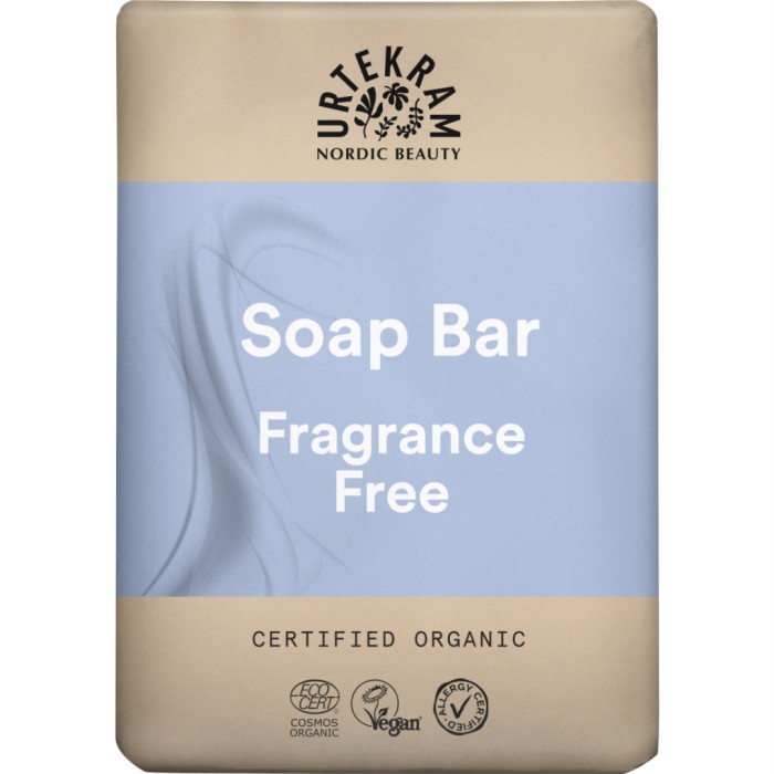 Urtekram Beauty Fragrance Free Soap Bar 100 g, bild 2