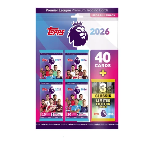 Topps Premier League 2026 Mega Multipack