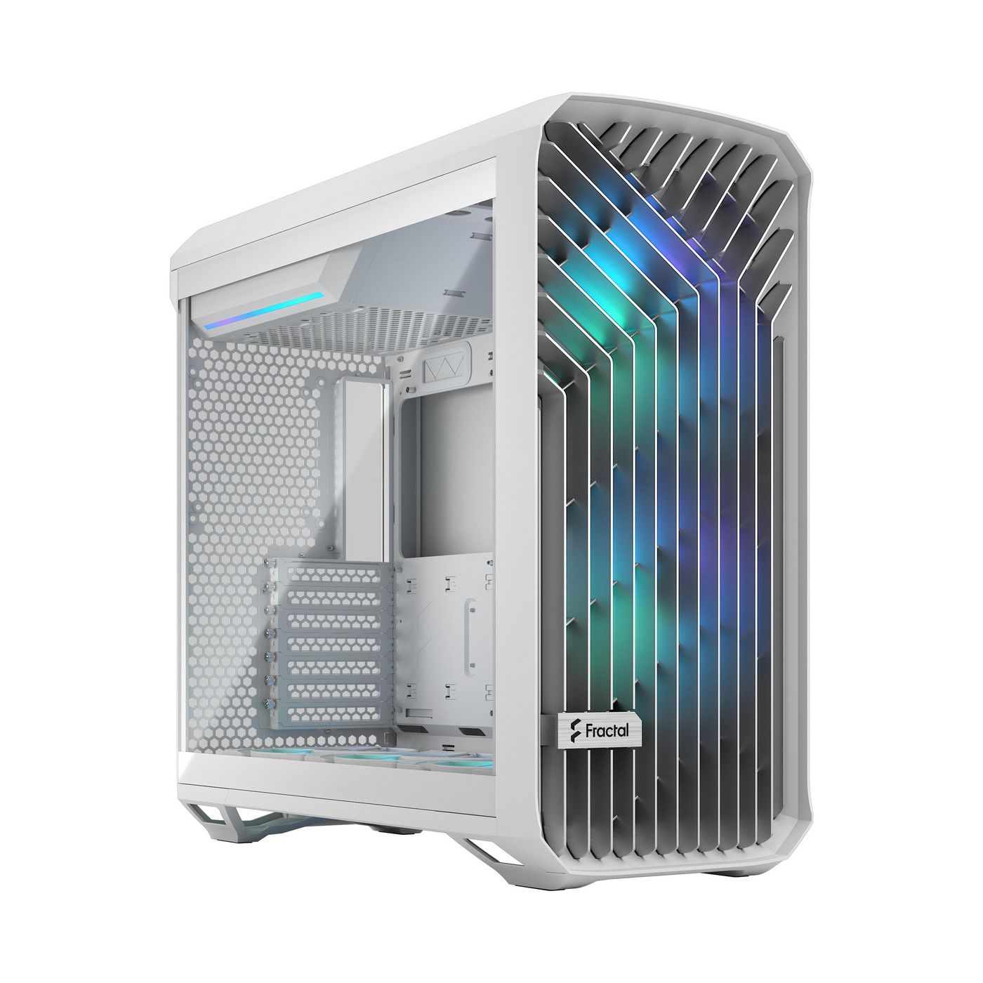 Fractal Design Torrent RGB, ATX, TG Clear Tint - Vit, bild 3
