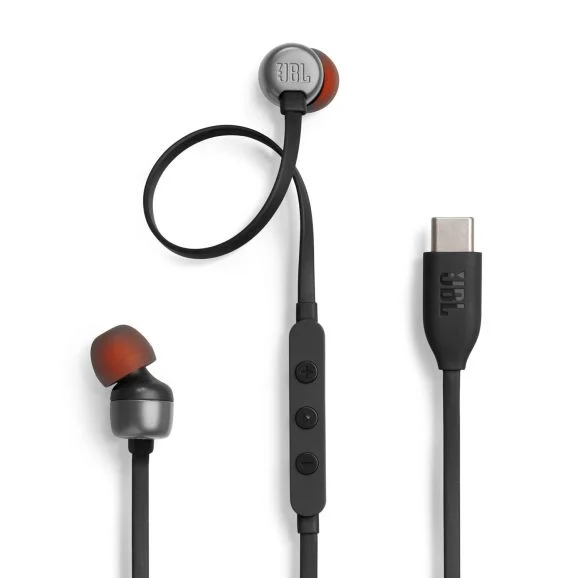 JBL Tune 310 USB-C In-Ear hörlurar, svart, bild 5