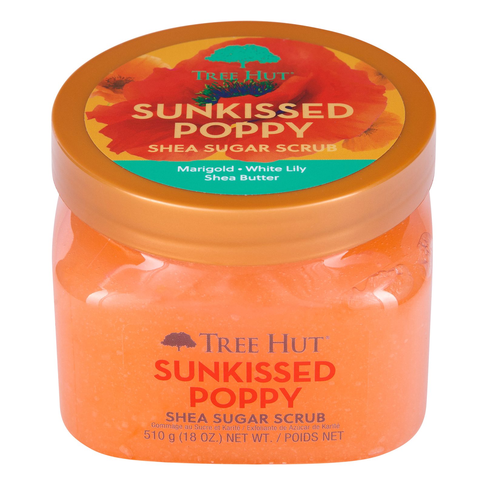 Tree Hut Shea Sugar Scrub Sunkissed Poppy 510 g, bild 2