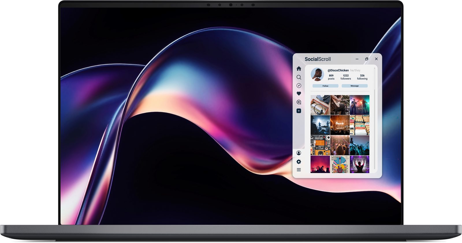 Dell XPS 14 DA14260, 14" Full HD+ IPS touch, Intel Core Ultra X7 358H, 32 GB, 1 TB PCIe SSD, WiFi 7, bakbelyst tangentbord, Win11 Pro, 1 års ProSupport, utan AC-adapter, bild 4