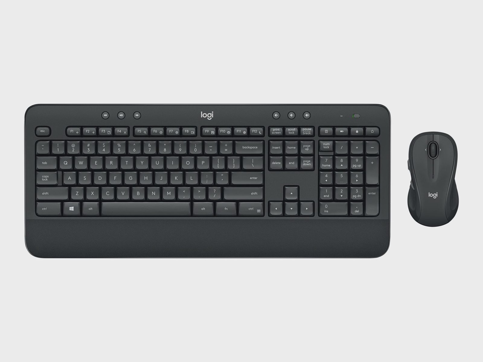 Logitech MK545 Advanced Combo, RF, tyskt, bild 3