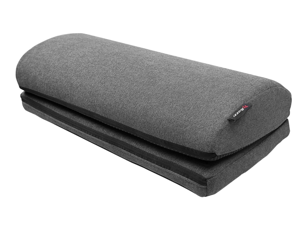 Arozzi Footrest Soft Fabric Dark Grey