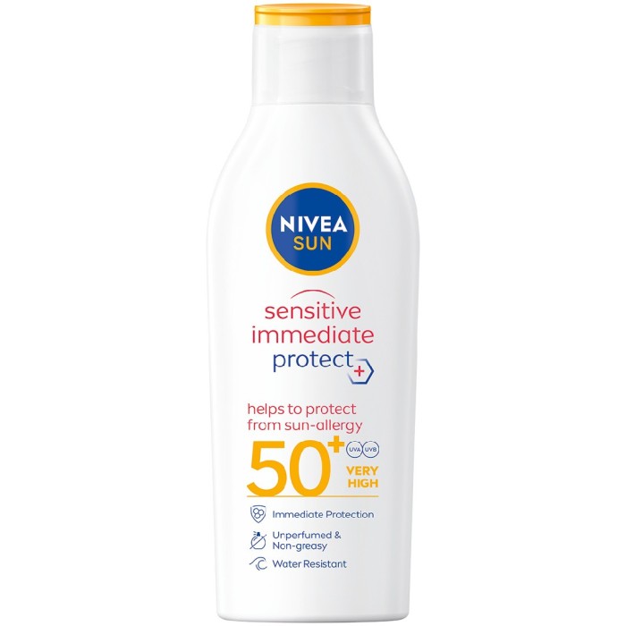 NIVEA SUN Sensitive Immediate Protect Sun-Allergy Lotion SPF50+ 200 ml, bild 2