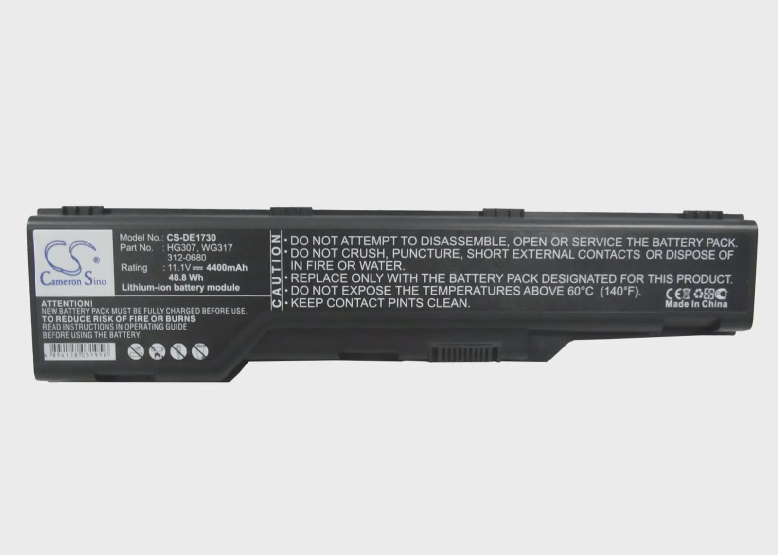 Batteri till Laptop, Bärbar dator för Dell XPS M1730, XPS 1730, bild 4