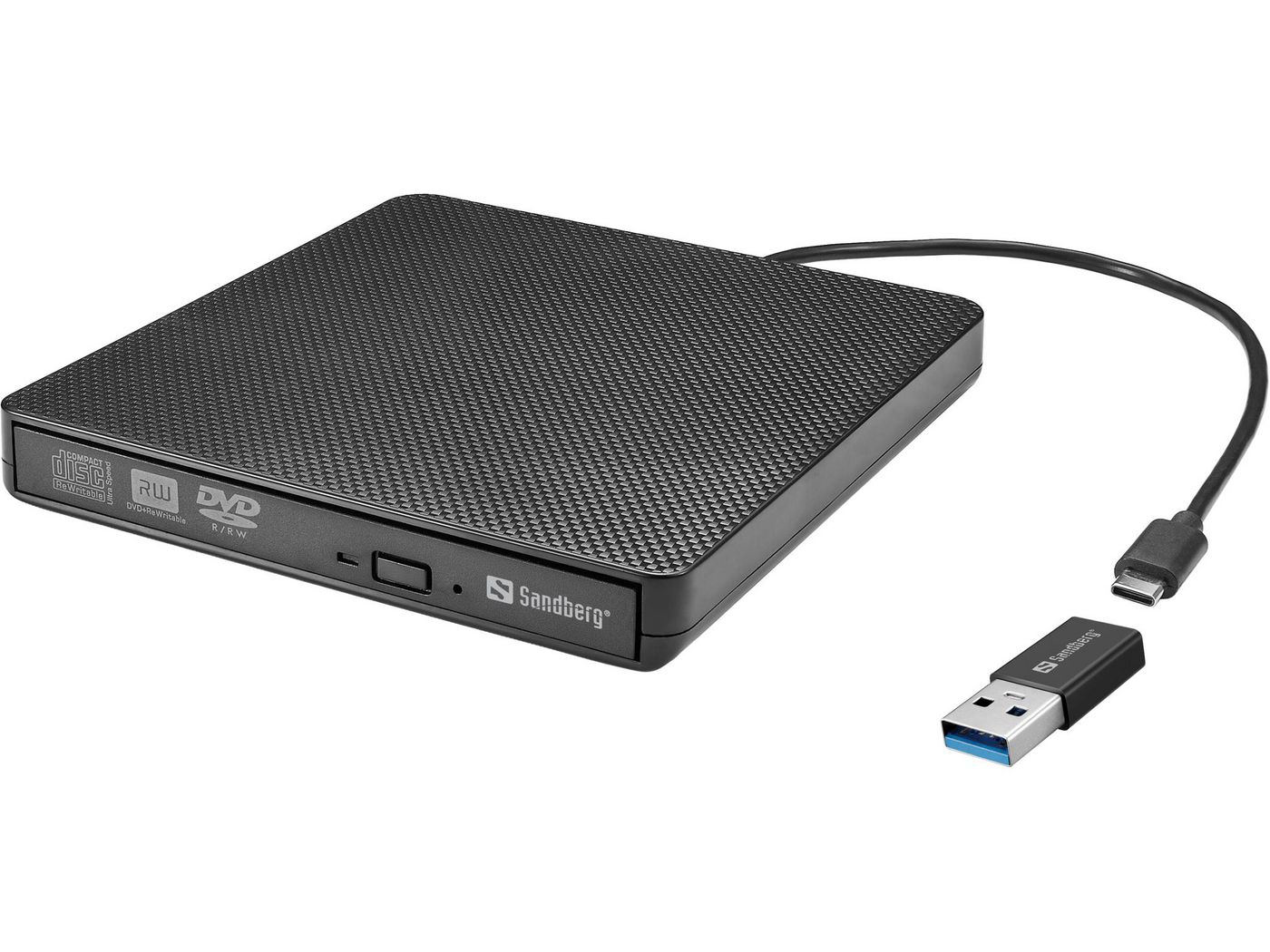 DVDRW Sandberg, USB-C/A, bild 4