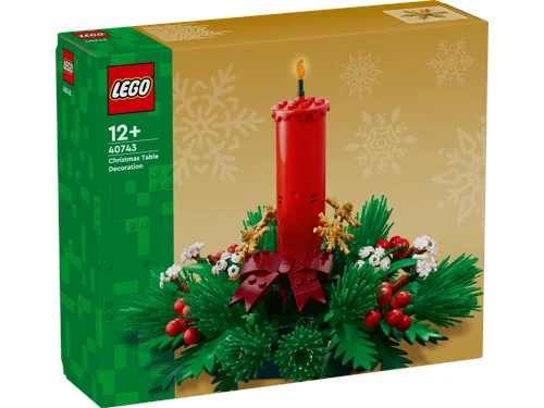 LEGO Iconic Julig bordsdekoration 40743, bild 2