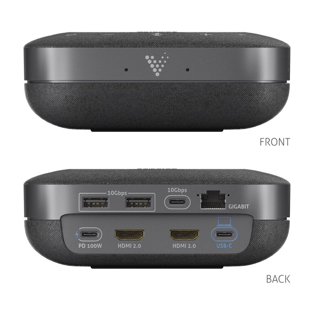 PureLink Vuelogic dockningsstation – 10-i-1 USB-C speakerdock, bild 3