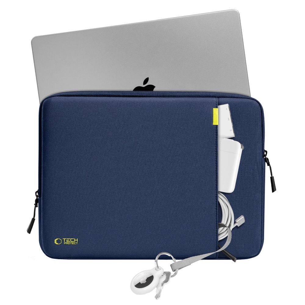 Tech-Protect Defender laptopfodral 13-14 tum – mörkblå, bild 5