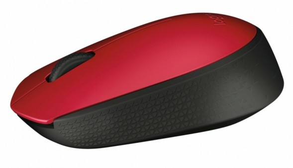 Logitech M171 Datormus, röd, bild 4