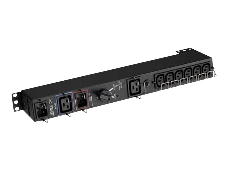 Eaton HotSwap MBP, 3000VA, 7 utgångskontakter, rackmonterad 1U