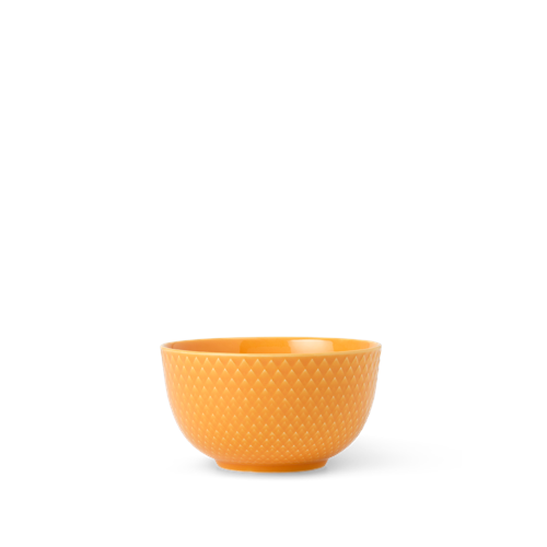 Lyngby Porcelæn - Rhombe Color Skål - Ø11 cm - Gul