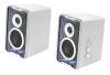 Edifier QR30 2.0 Desktop Active Speaker, 2x15W RMS, Bluetooth/USB-A, RGB - Vit, bild 2