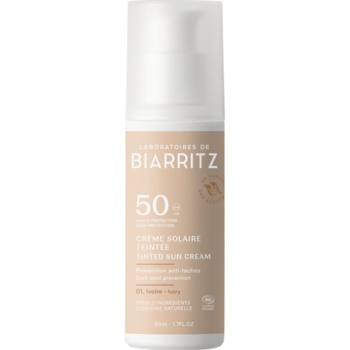 Laboratoires de Biarritz Suncare Tinted Face Sunscreen SPF50 Ivory 50 ml, bild 2