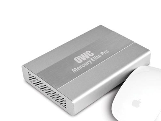 OWC Mercury Elite Pro mini hårddiskkabinett 2,5 SATA hot-swap, silver