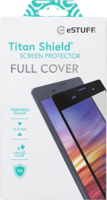 eSTUFF TitanShield för Samsung Galaxy S20 FE - Full Cover - Black