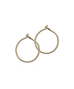 Blomdahl Golden Titanium Ear Ring 14 mm