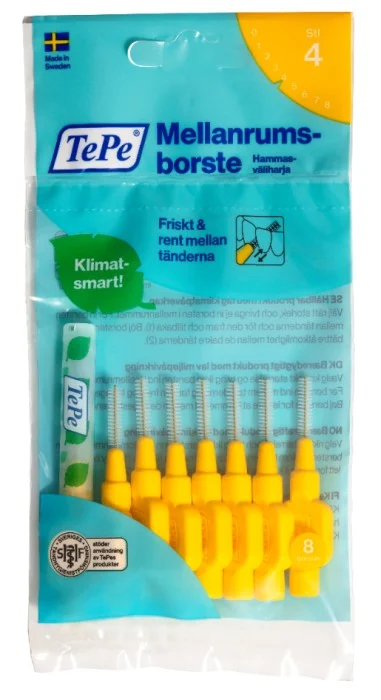 TePe mr borste Original 0,7 mm, 8 st