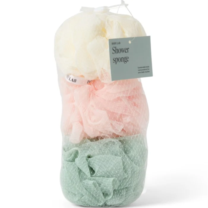 BODY LAB Mesh Sponge 3 st, bild 2