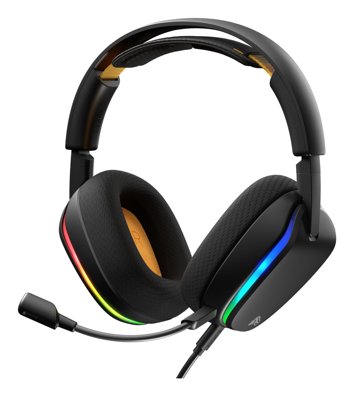 Glorious GHS Eternal RGB PC-gamingheadset, svart